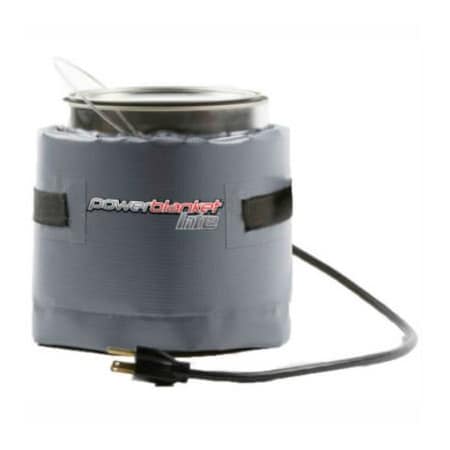 Powerblanket Lite Insulated Pail Heating Blanket For 1 Gal Pail, 85F Fixed Temp, 120V PBL1G